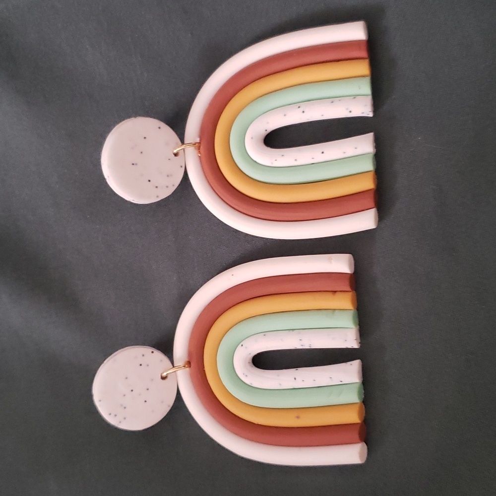 Clay earrings
